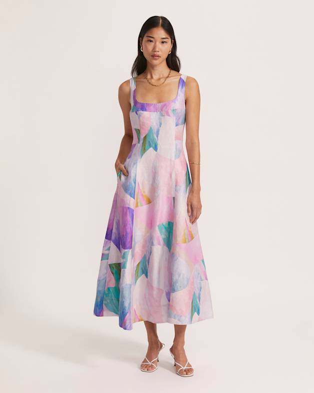 Saba midi dress hot sale