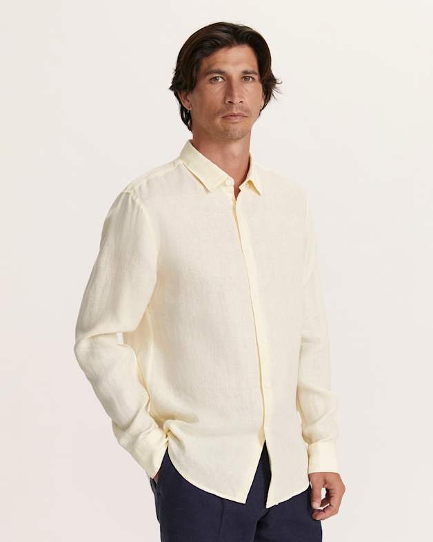White top yellow sleeves on sale