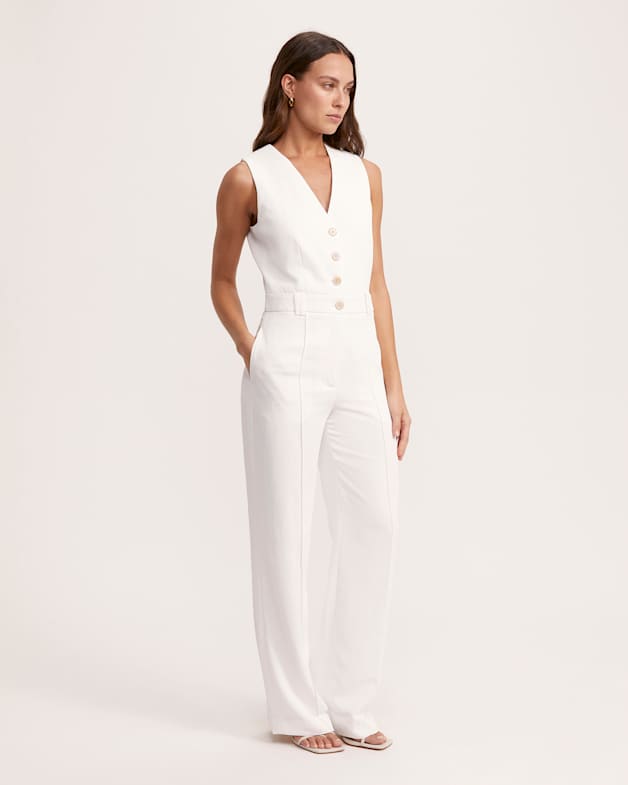 White formal jumpsuits australia top