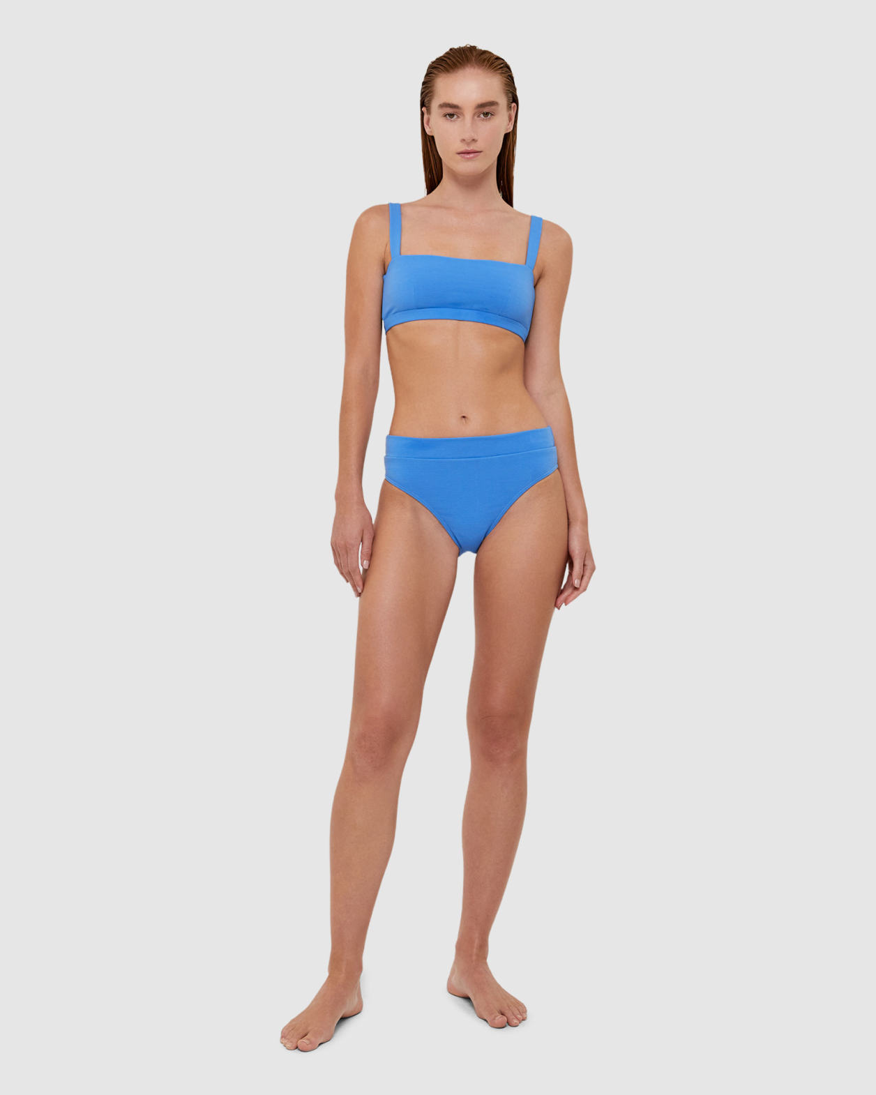 Koa Bikini Balconette Bra in CORNFLOWER