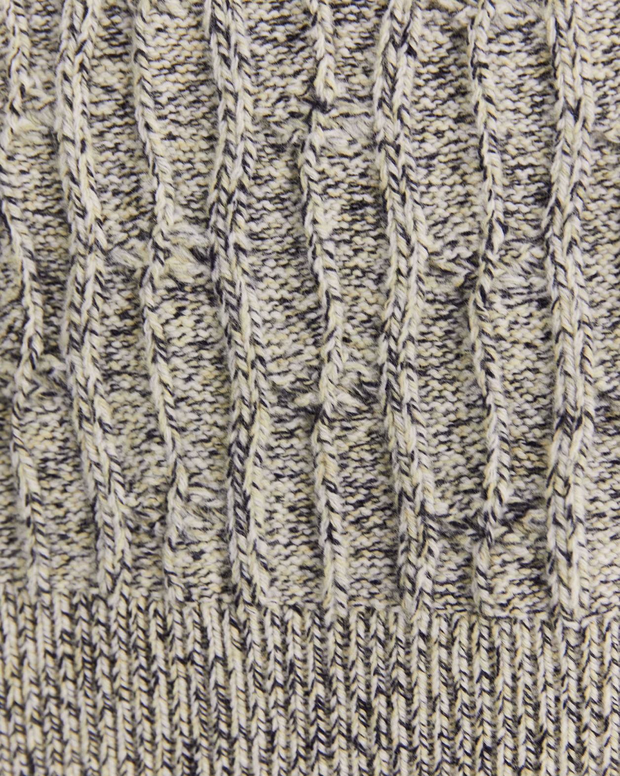 Marlow Wool Cable Scarf in ZEST