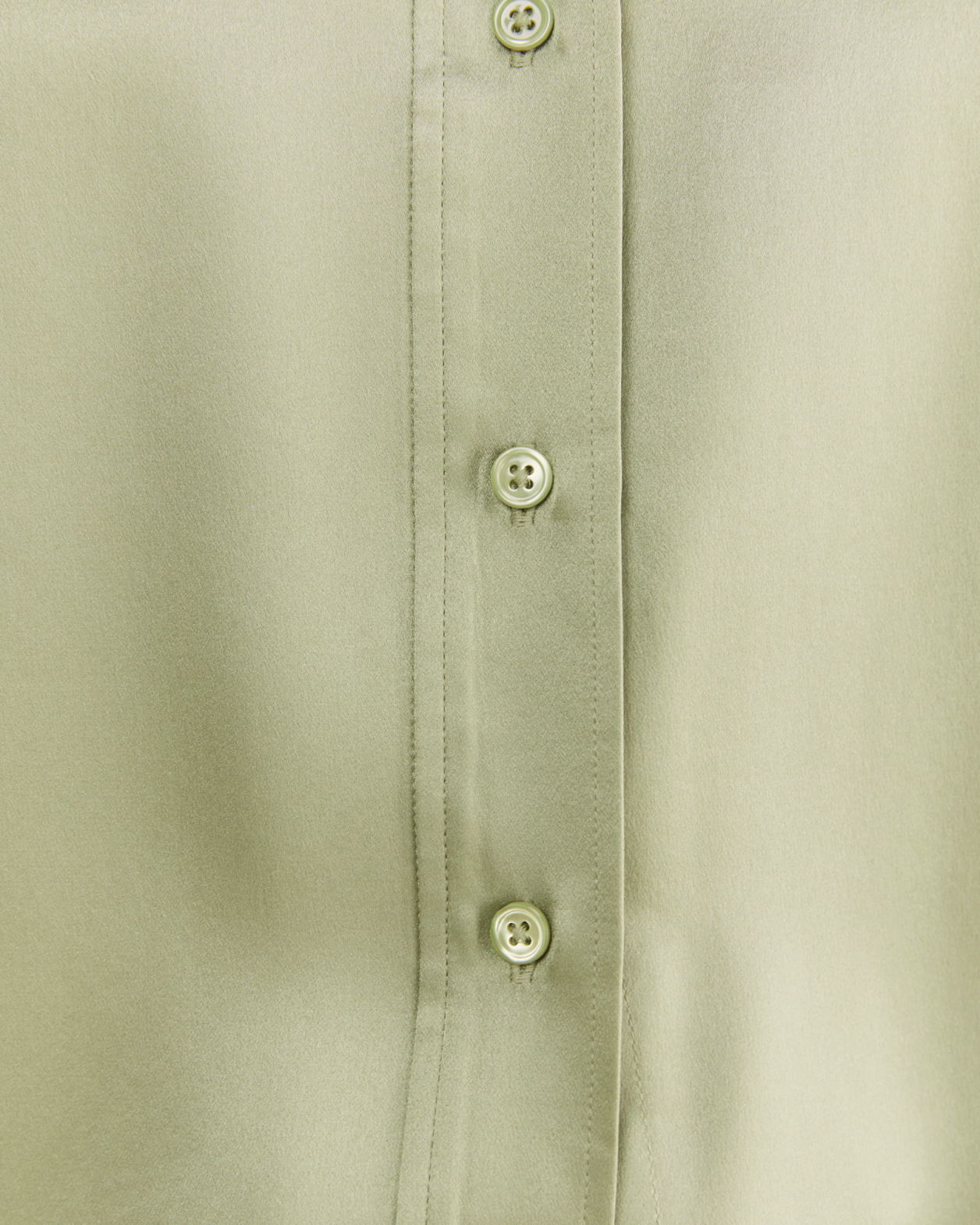 Freya Silk Detailed Shirt in PISTACHIO