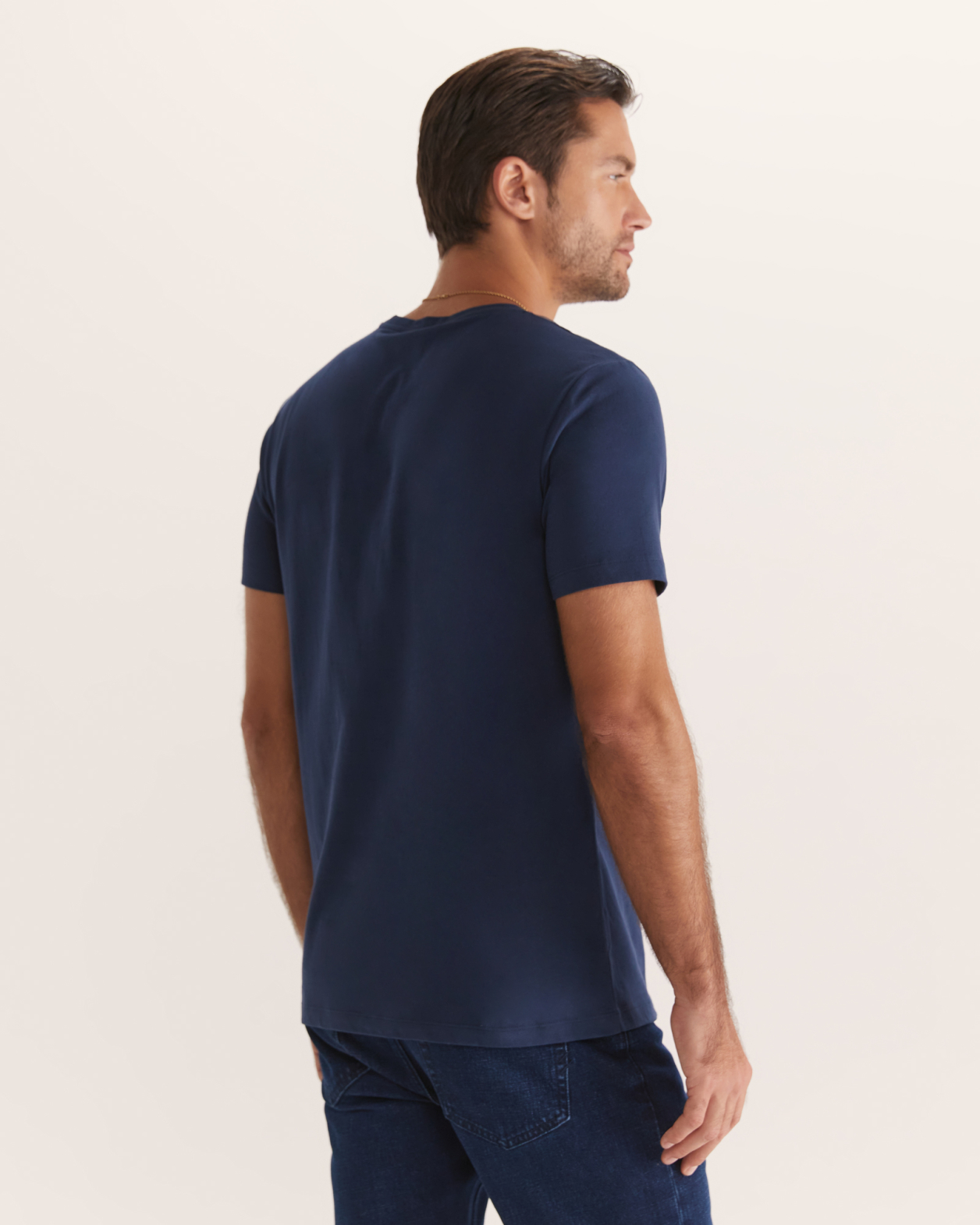 Super Soft Tee in FRENCH NAVY