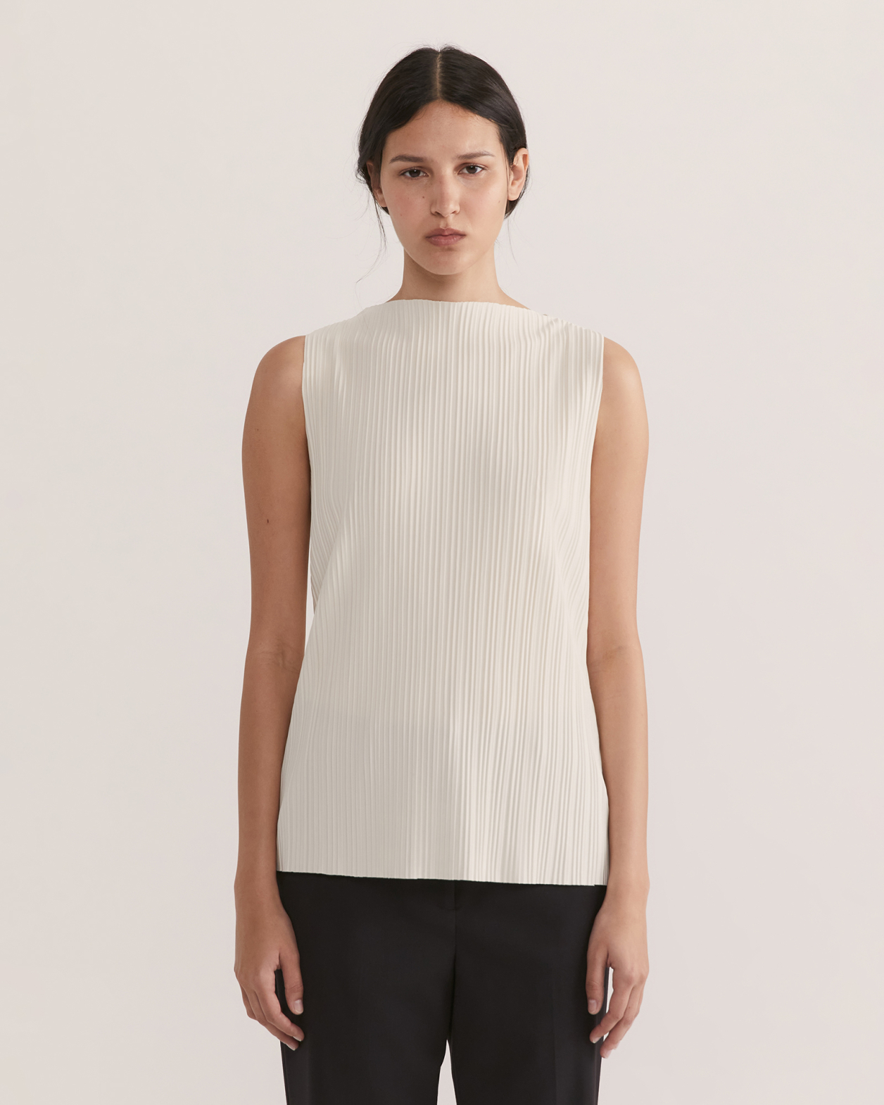 Leona Shell Top in IVORY