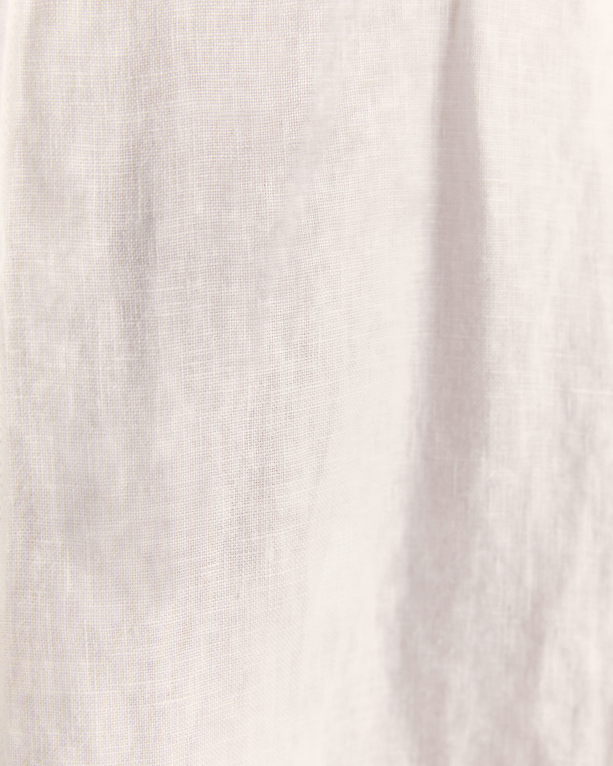 Lila Linen Shirt Dress in WHITE