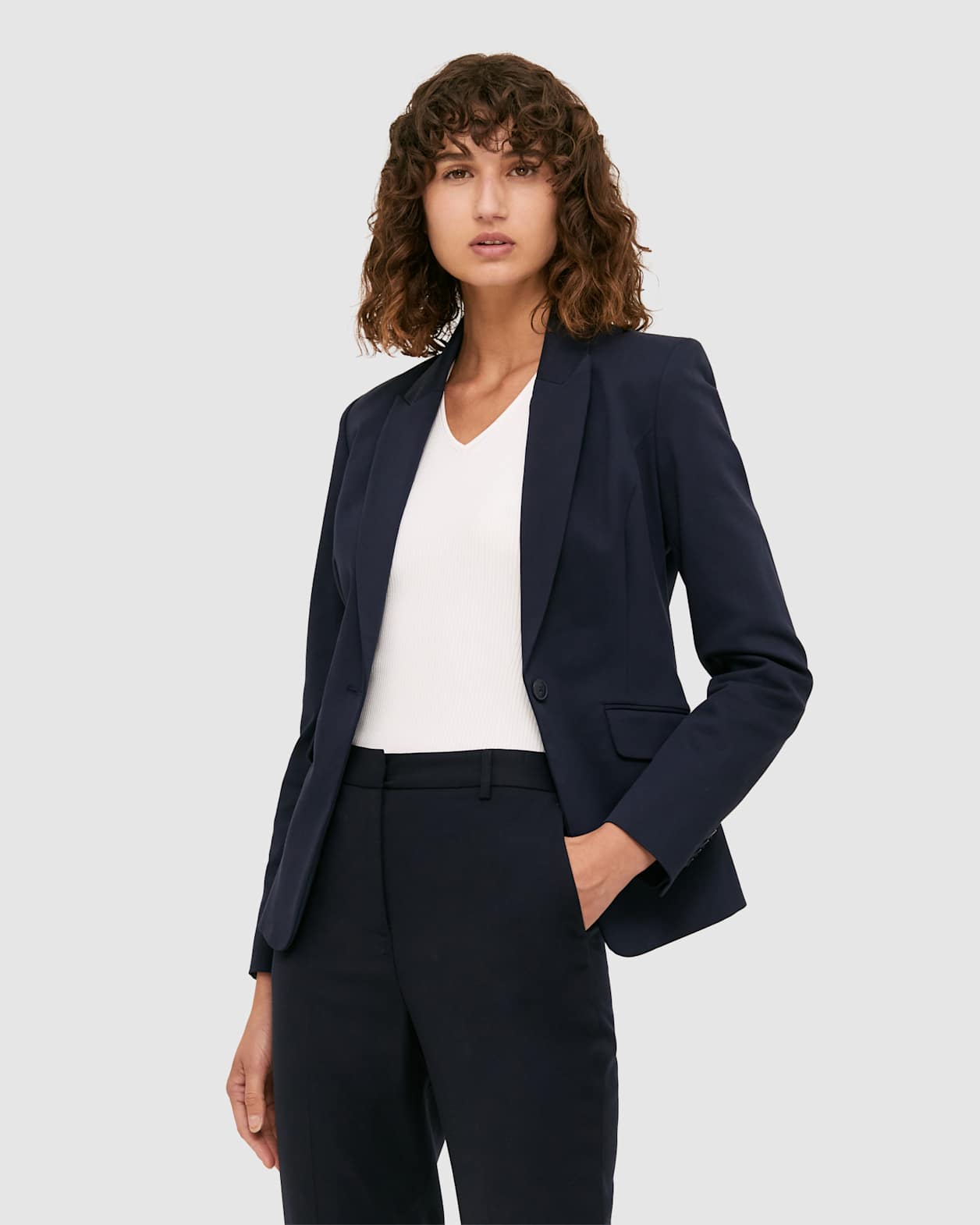 Tia Suit Blazer in INK