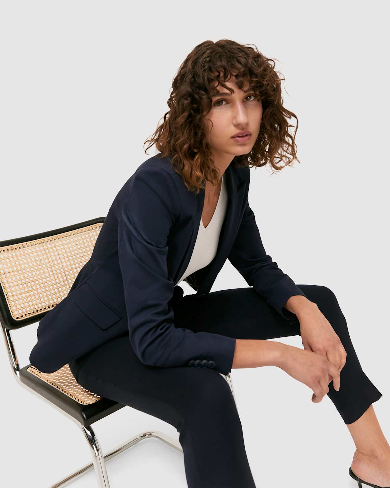 Tia Suit Blazer in INK