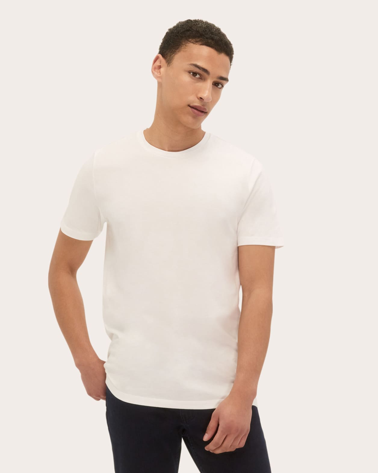 Super Soft Tee in WHITE