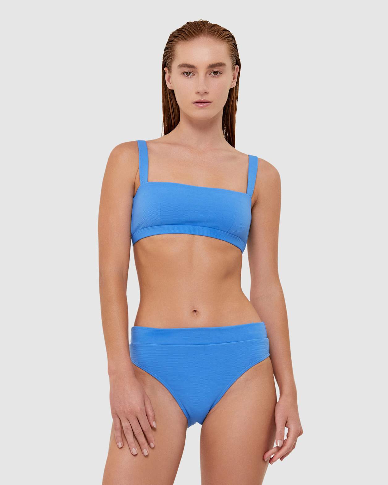 Koa Bikini Balconette Bra in CORNFLOWER