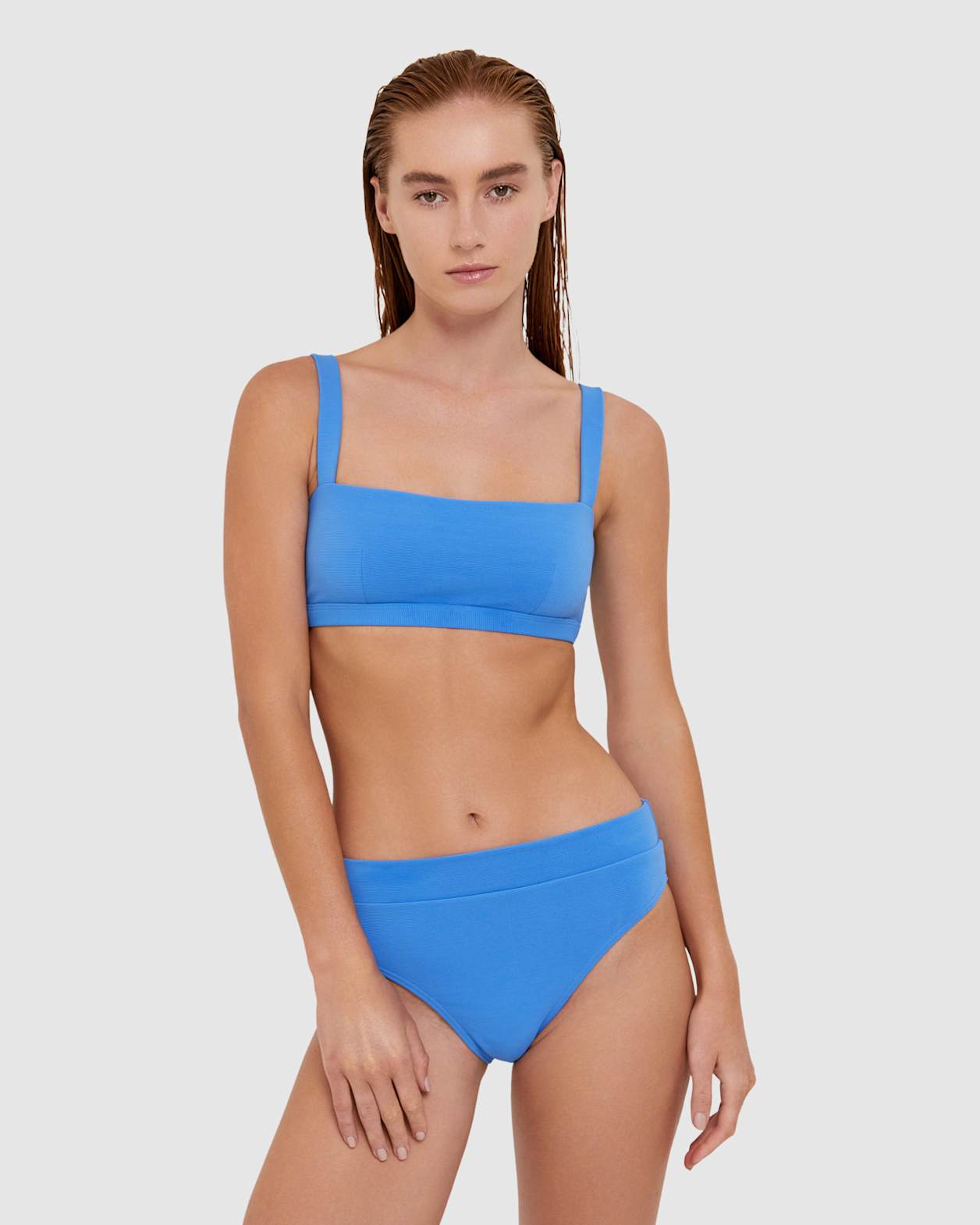 Koa Bikini Mid Pant in CORNFLOWER