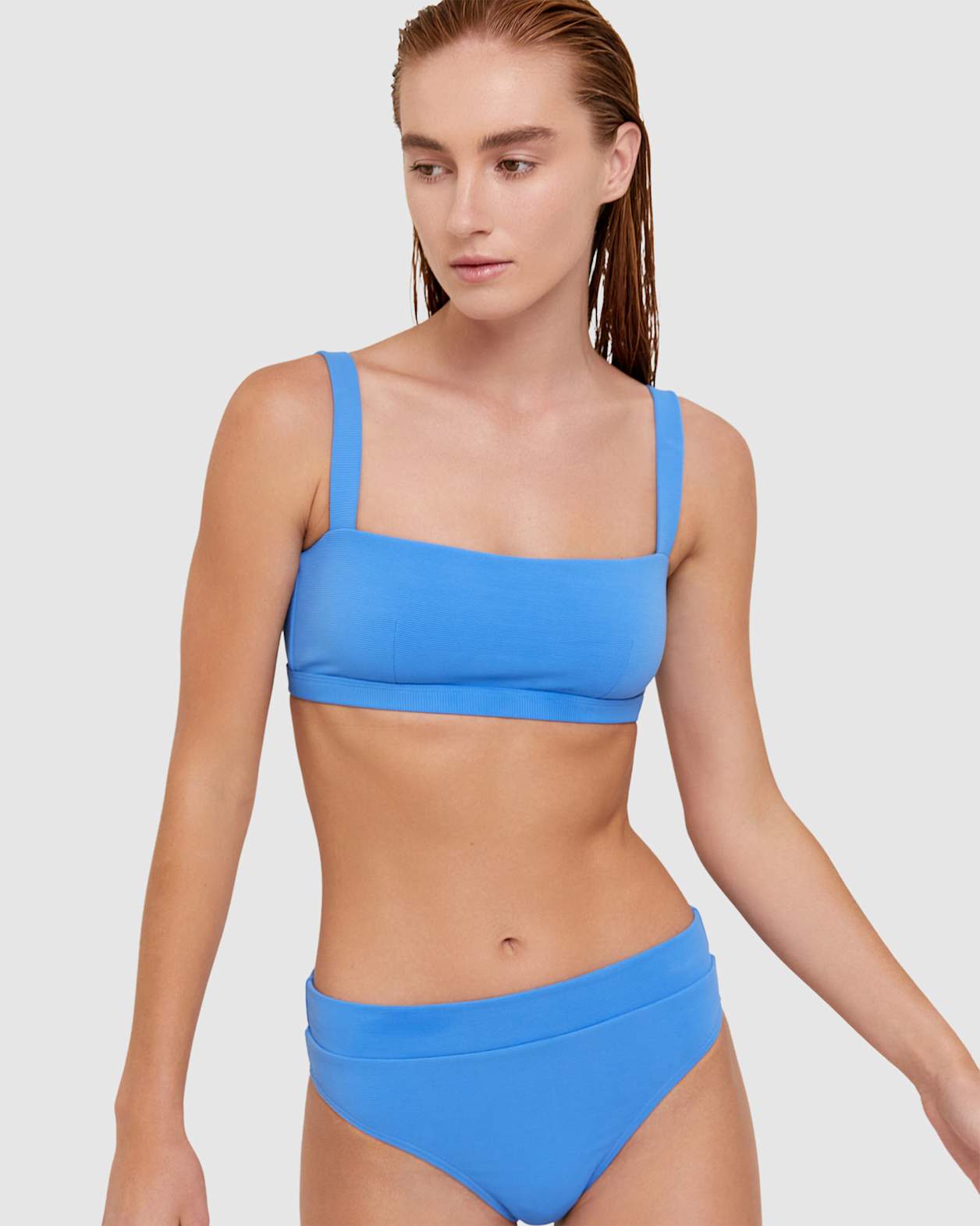 Koa Bikini Mid Pant in CORNFLOWER
