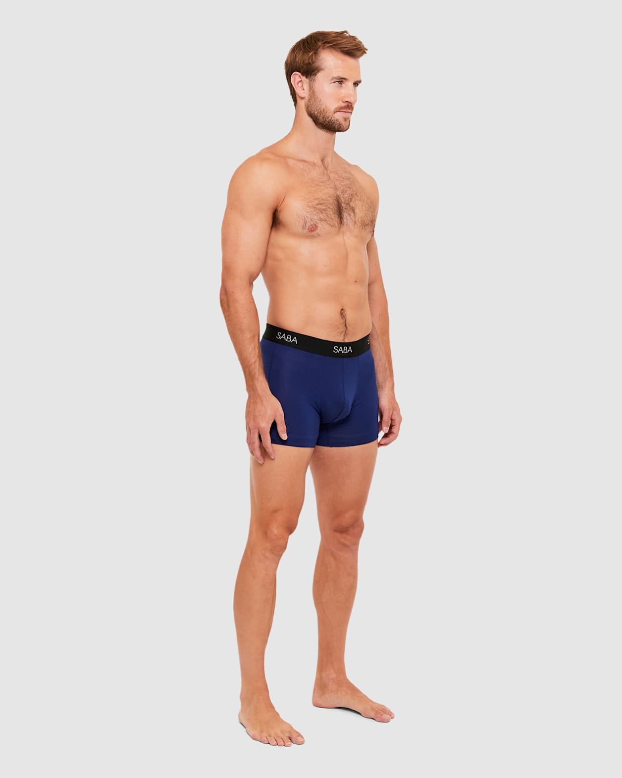 3 Pack Navy Trunks in NAVY