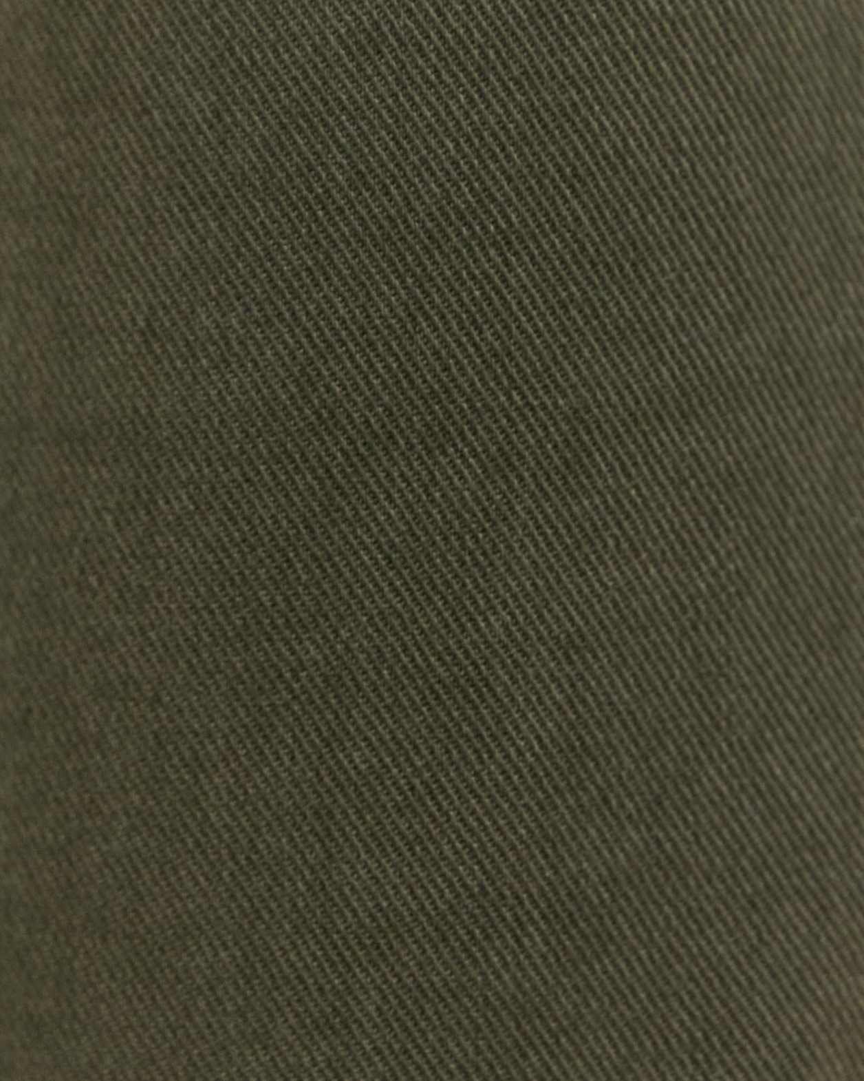 Riley Garment Dye Skinny Jean in MILITARY
