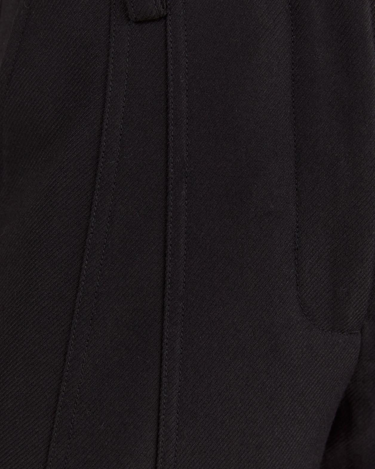 Prudence Wool Wide Leg Pant in BLACK