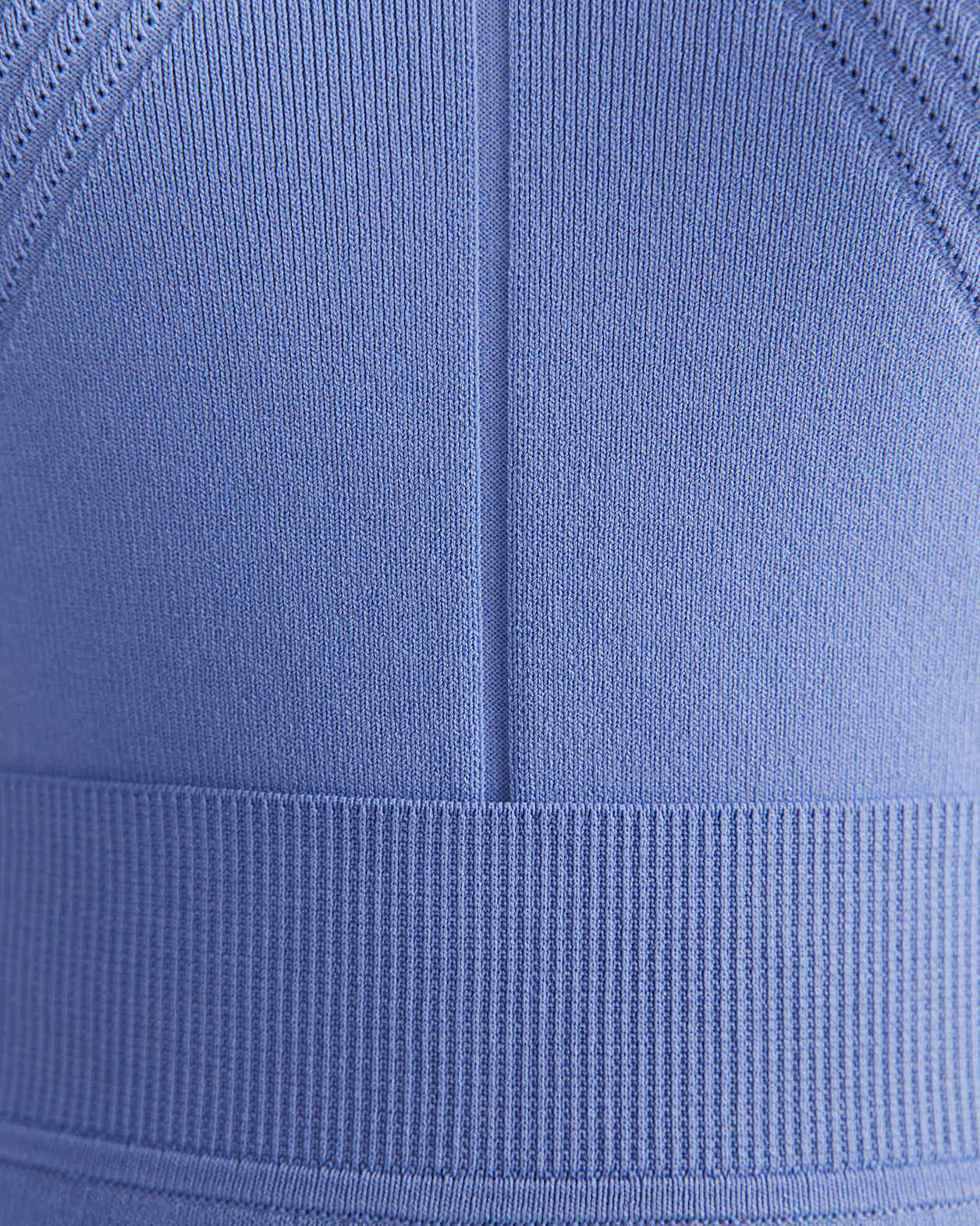 Vicky Milano Rib Top in AZURE