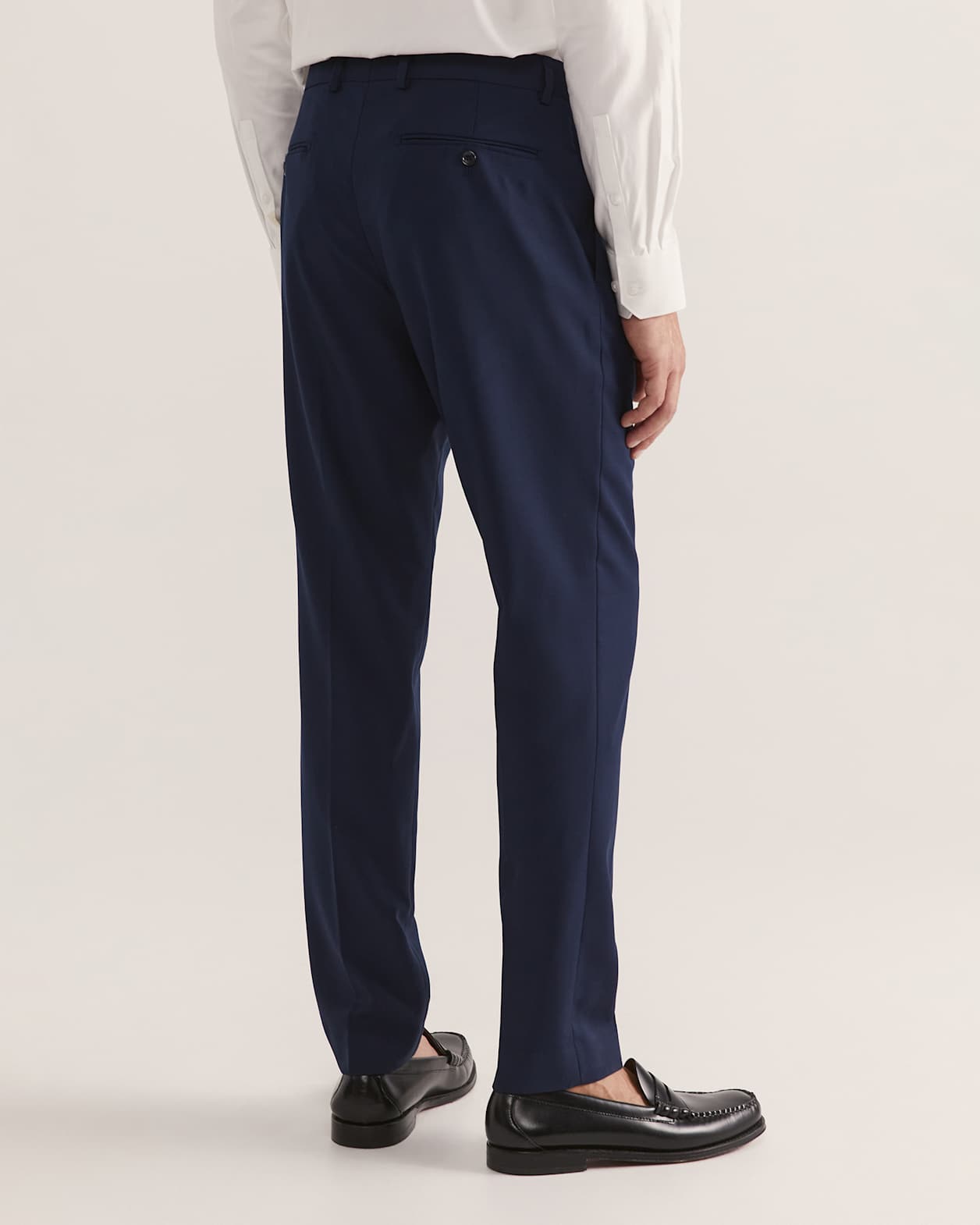 Moncur Wool Suit Pant in NAVY