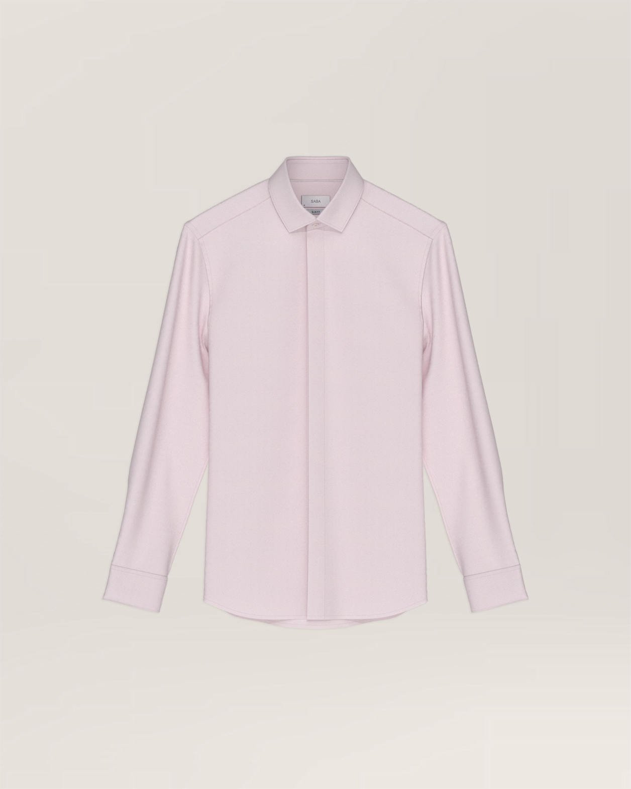 Stretch Poplin Shirt in PINK