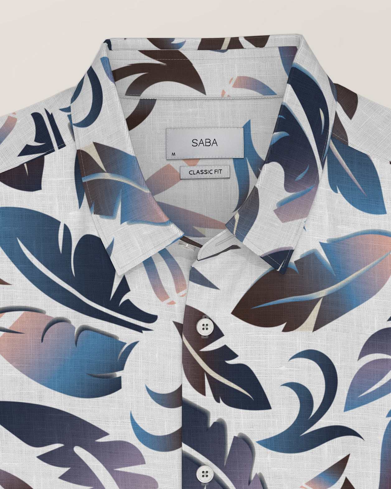Crawford Short Sleeve Classic Print Shirt in PRINT
