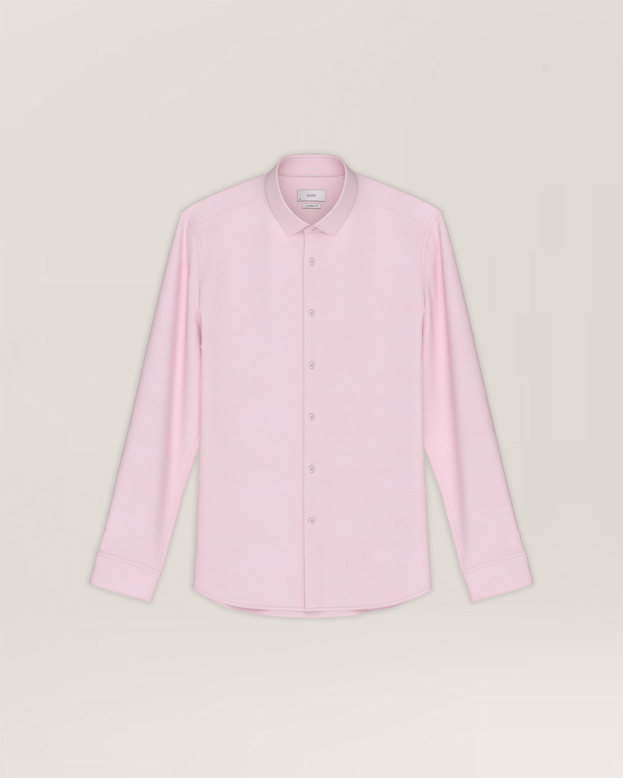 Munroe Easy Care Twill Shirt in PINK