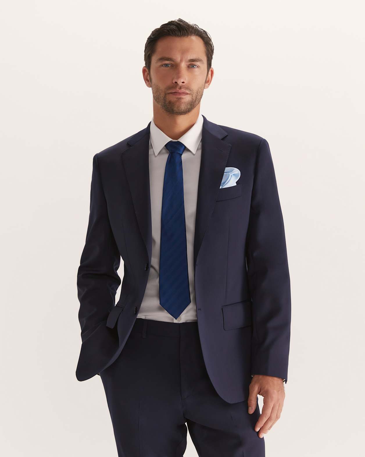 Sorkin Wool Suit Jacket in NAVY