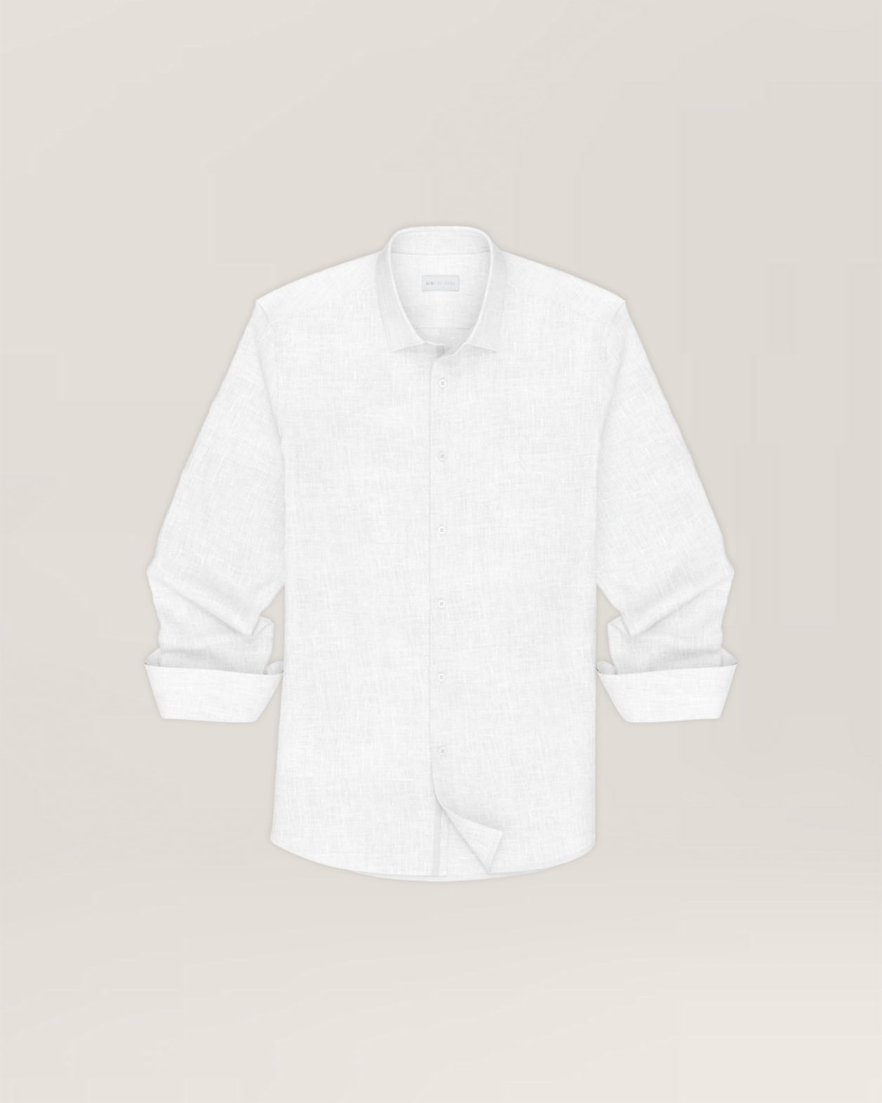 Noah Lightweight Linen Shirt in WHITE