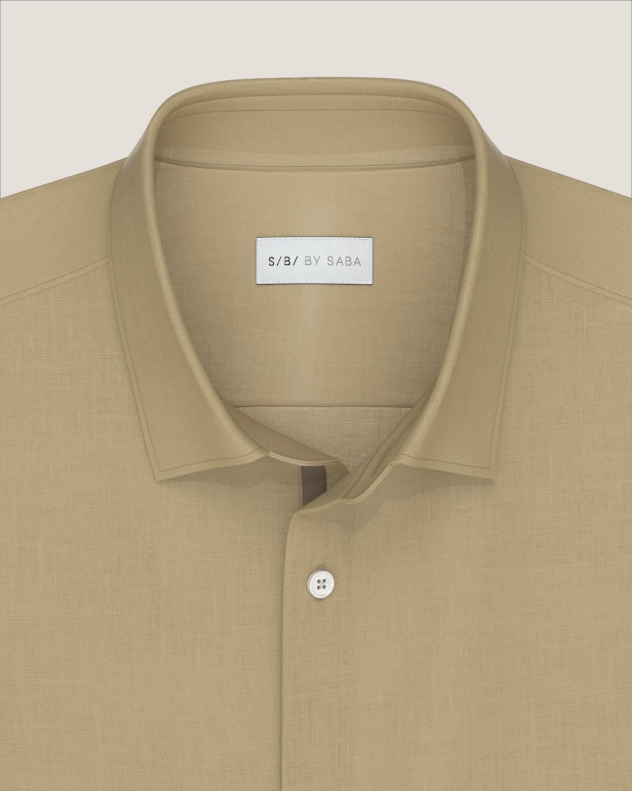 Noah Lightweight Linen Shirt in KIWI