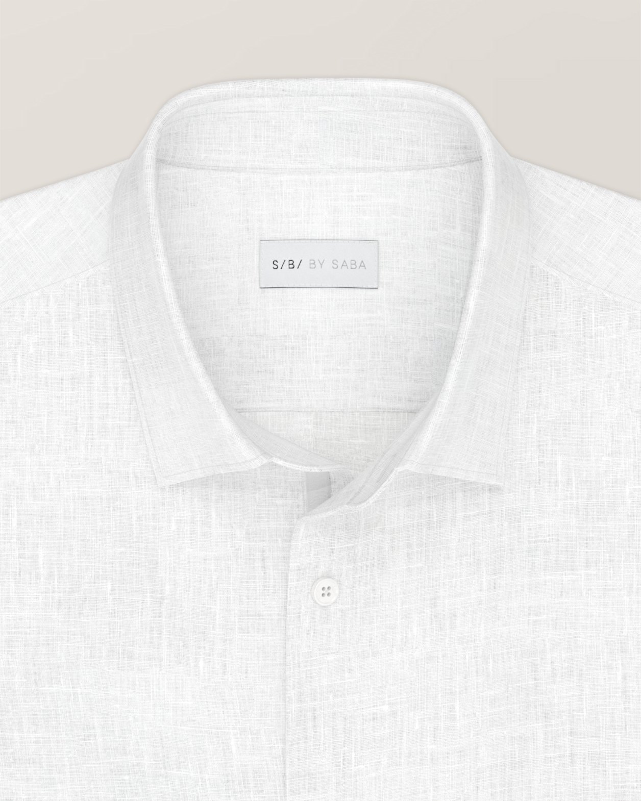 Noah Lightweight Linen Shirt in WHITE