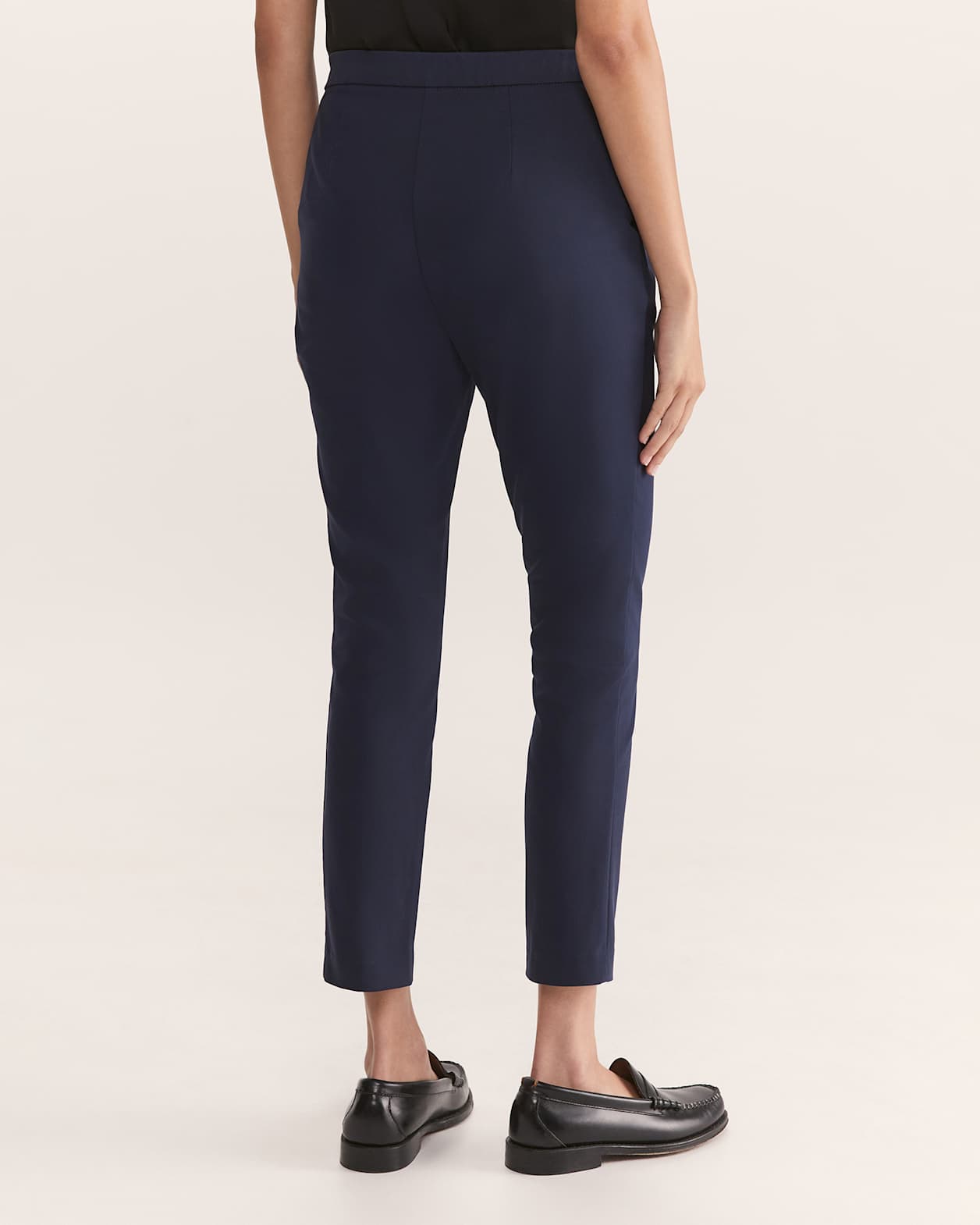 Tia Pull On Pant in INK