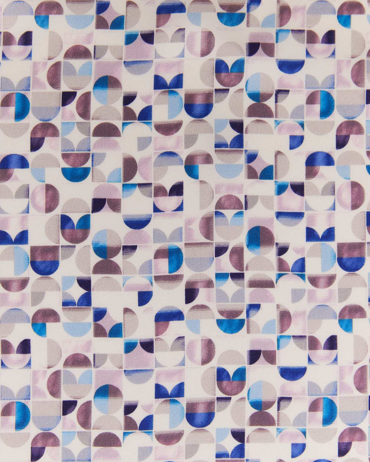Walkin Silk Pocket Square in BLUE MULTI