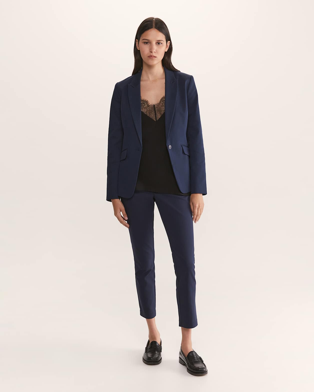 Tia Suit Blazer in INK