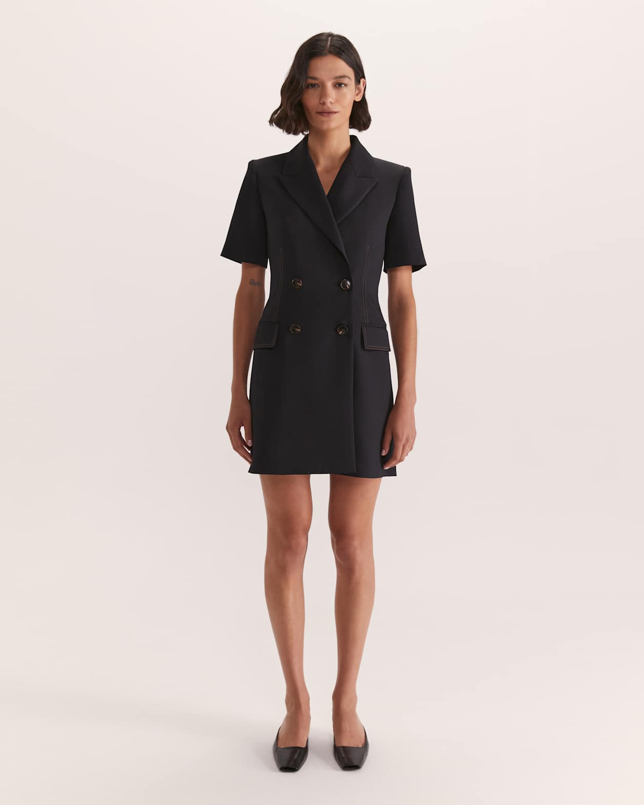 Dharma Blazer Dress in BLACK