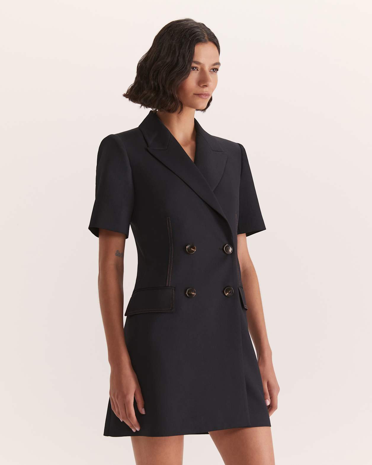 Dharma Blazer Dress in BLACK
