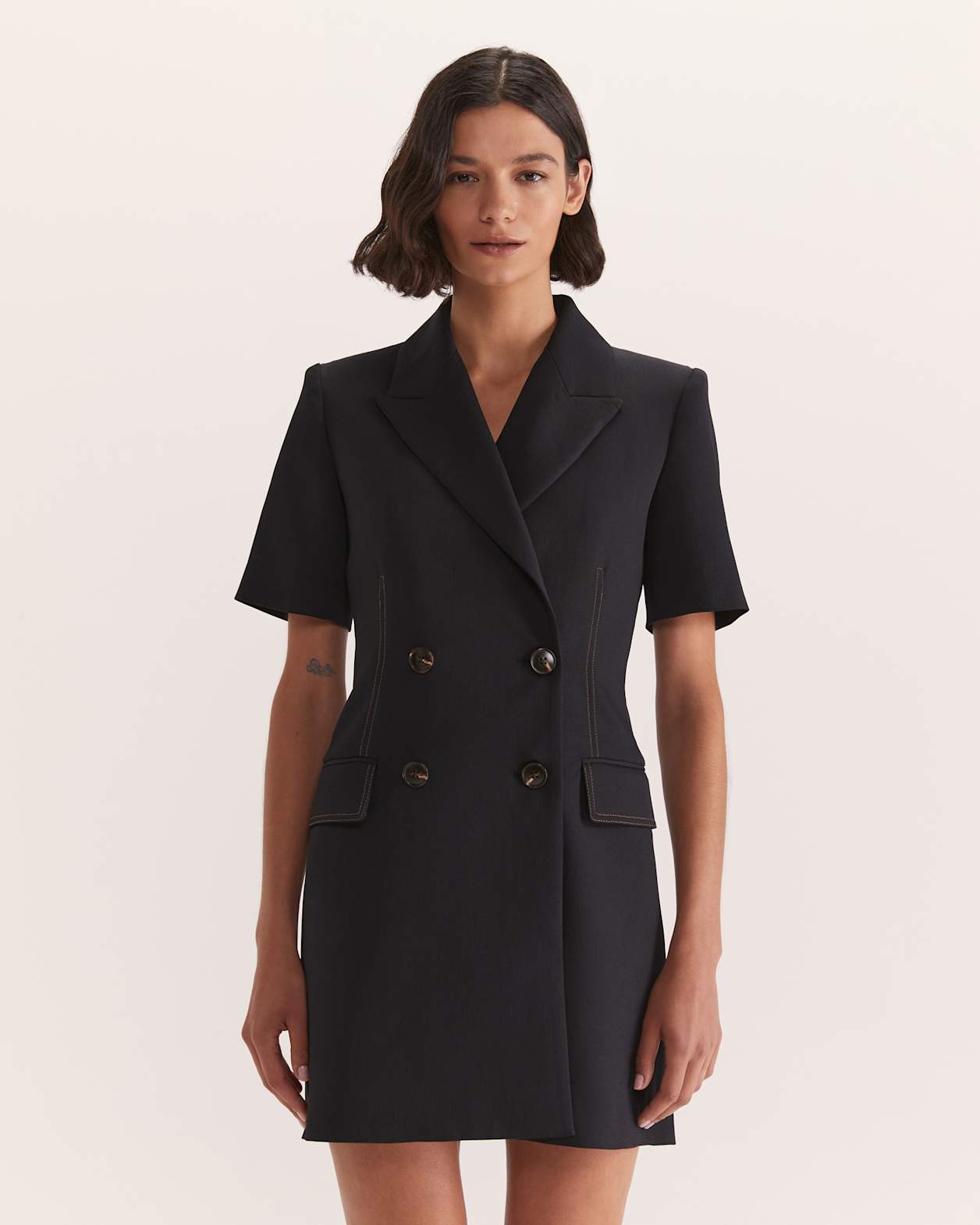 Dharma Blazer Dress in BLACK