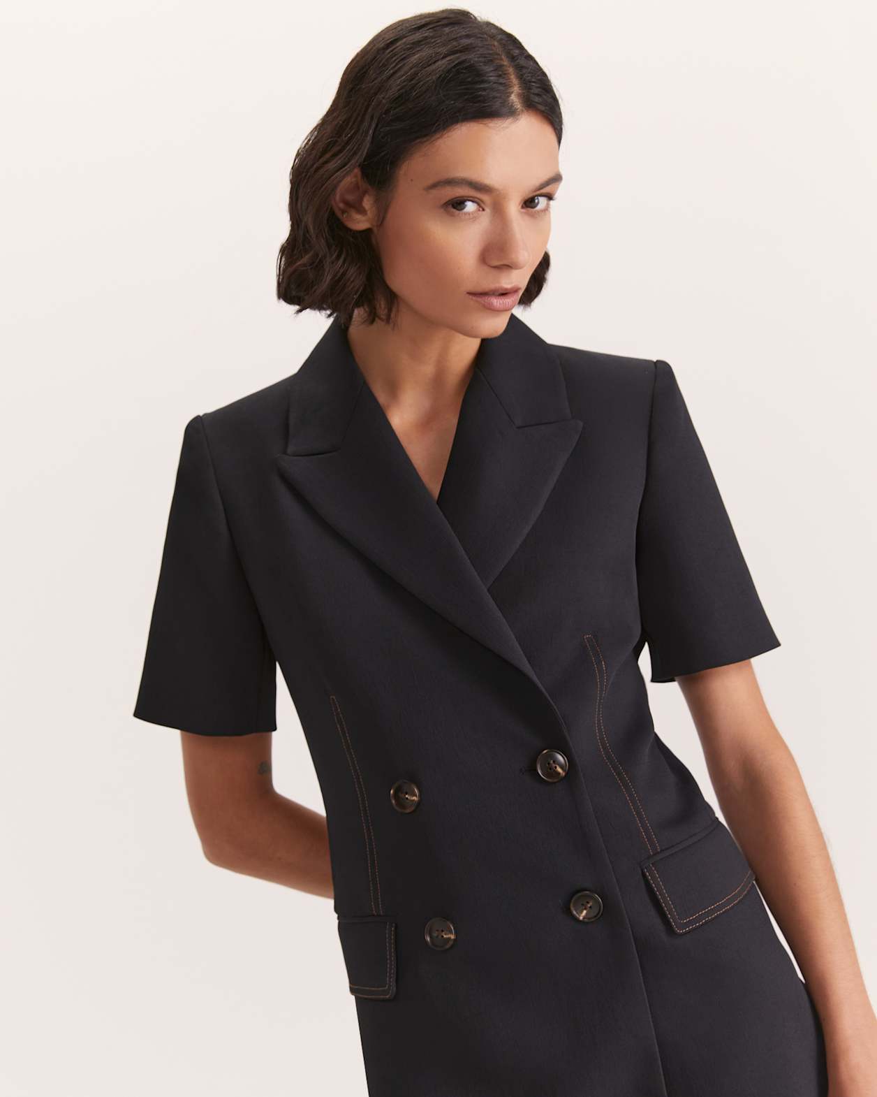 Dharma Blazer Dress in BLACK