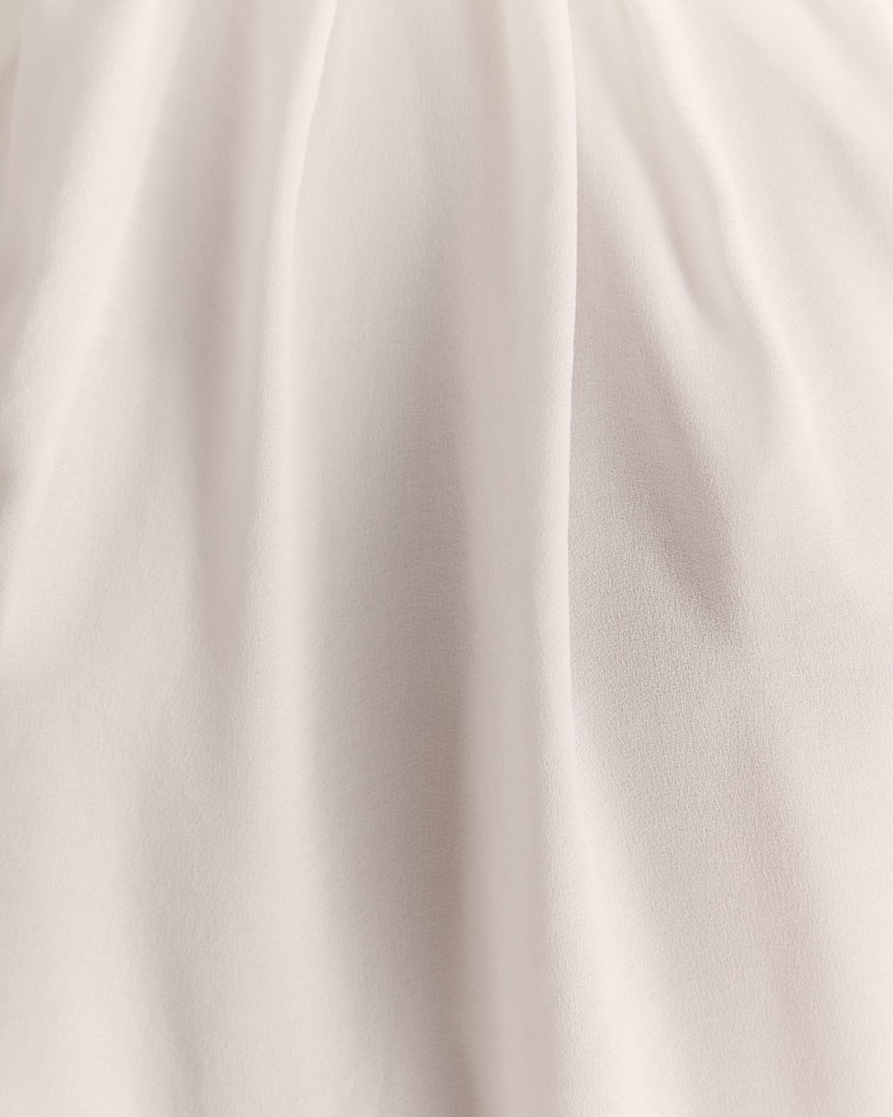 Willa High Neck Short Sleeve Top in OFF WHITE
