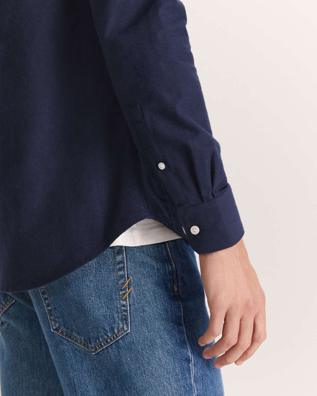 Sam Oxford Shirt in NAVY