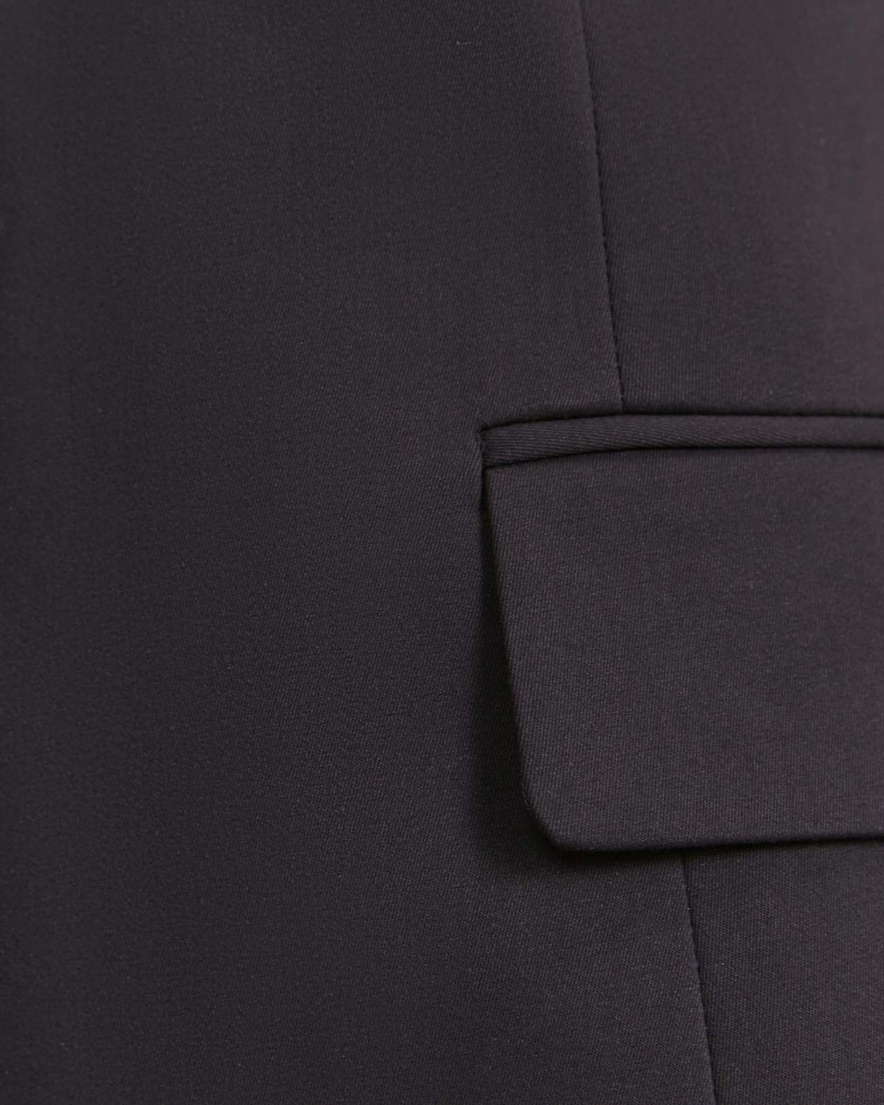 Tia Panel Jacket in BLACK