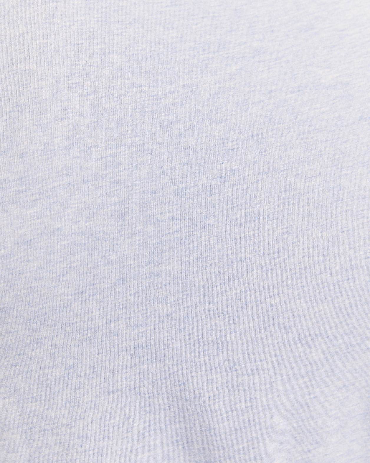 Daniel Crew Neck Tee in BLUE MARLE
