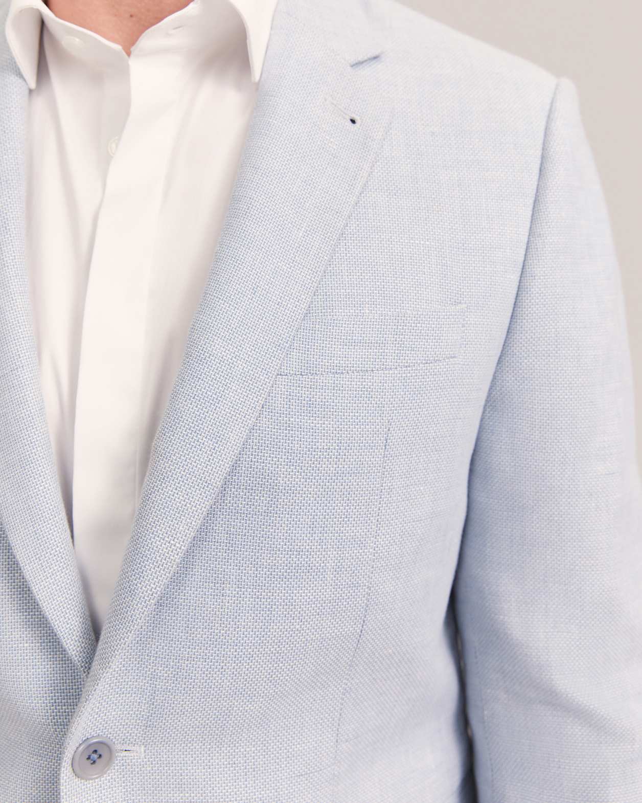 Duke Linen Item Jacket in BLUE