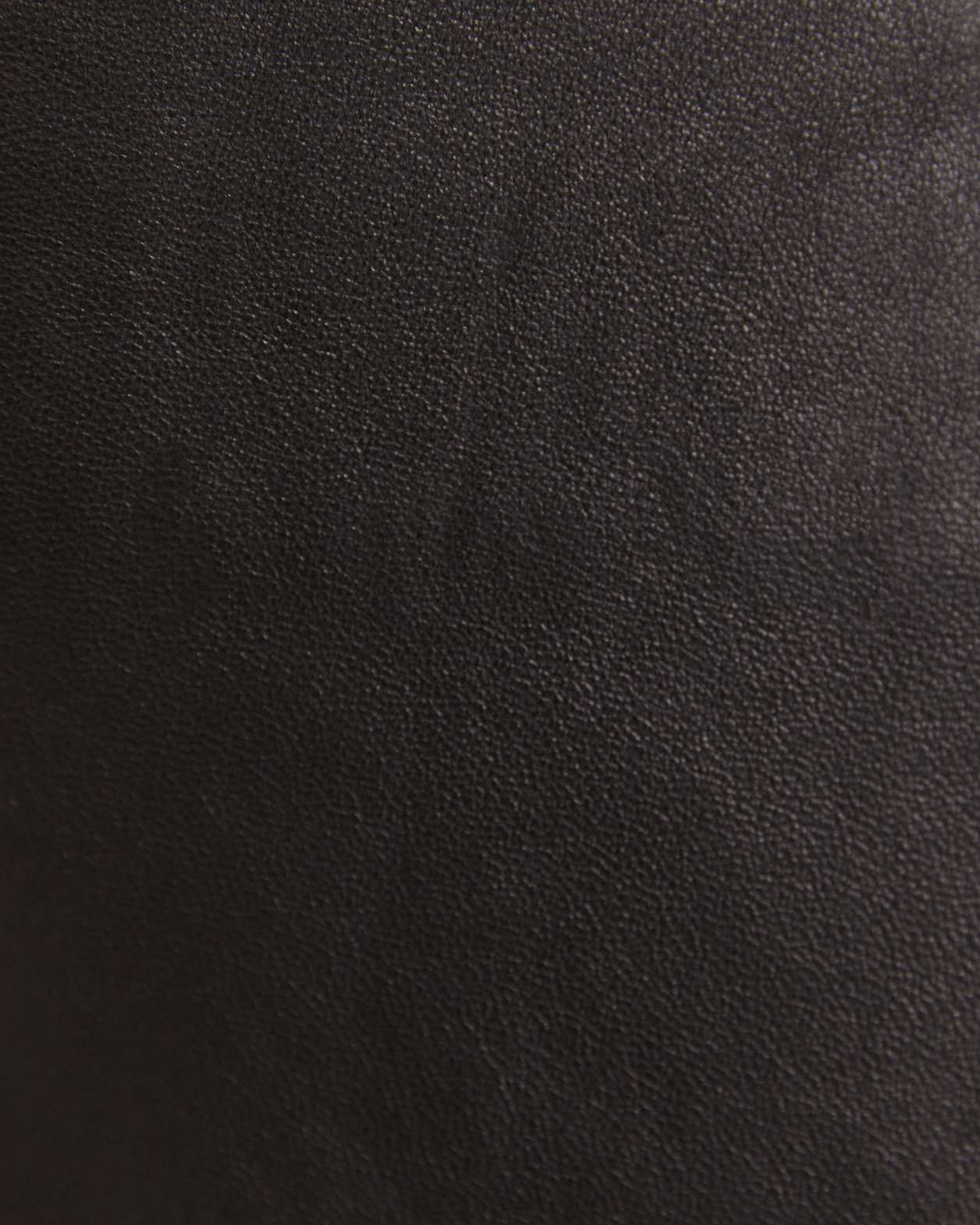 Aria Leather Pant in BLACK