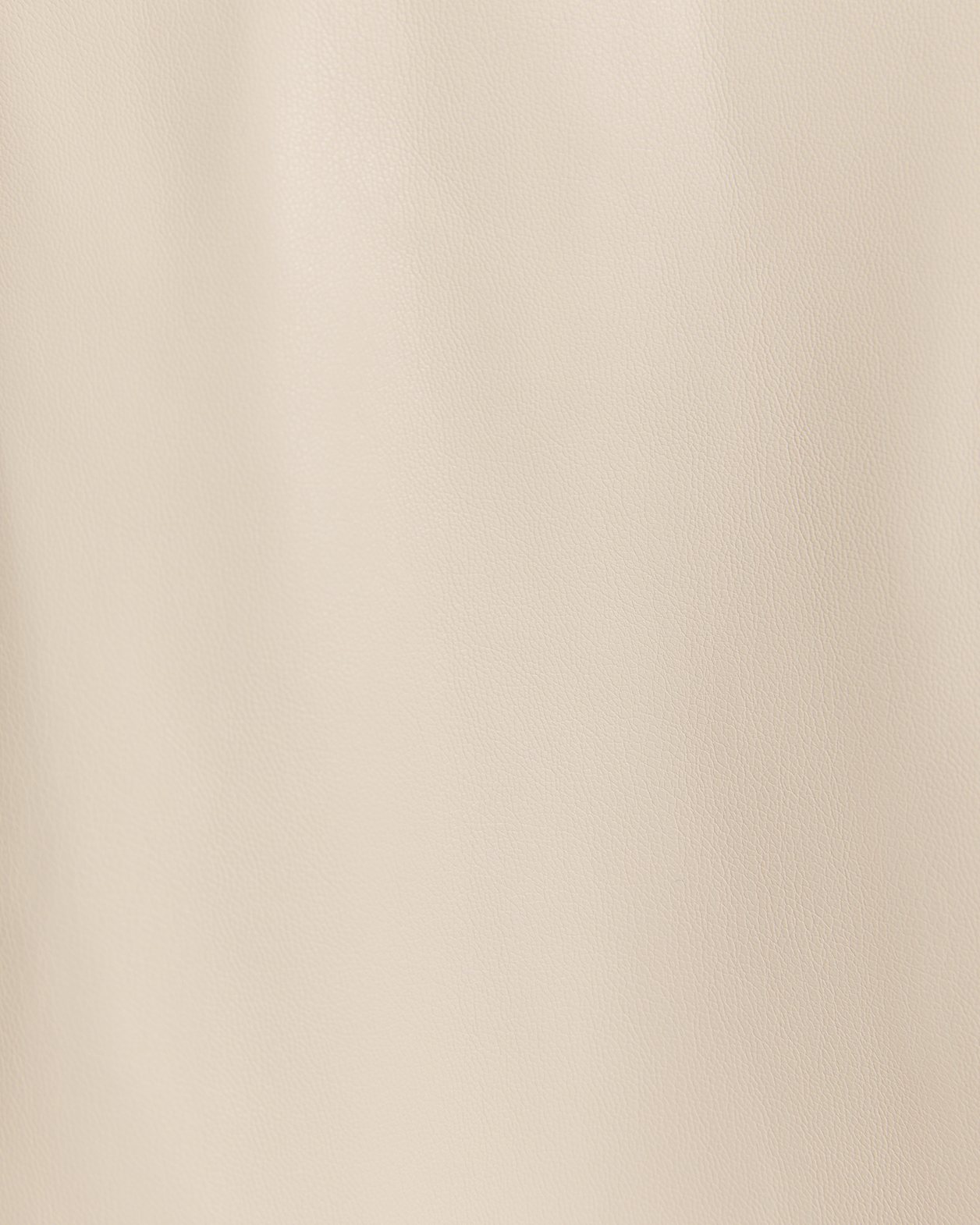 Viv Faux Leather Full Skirt in VANILLA