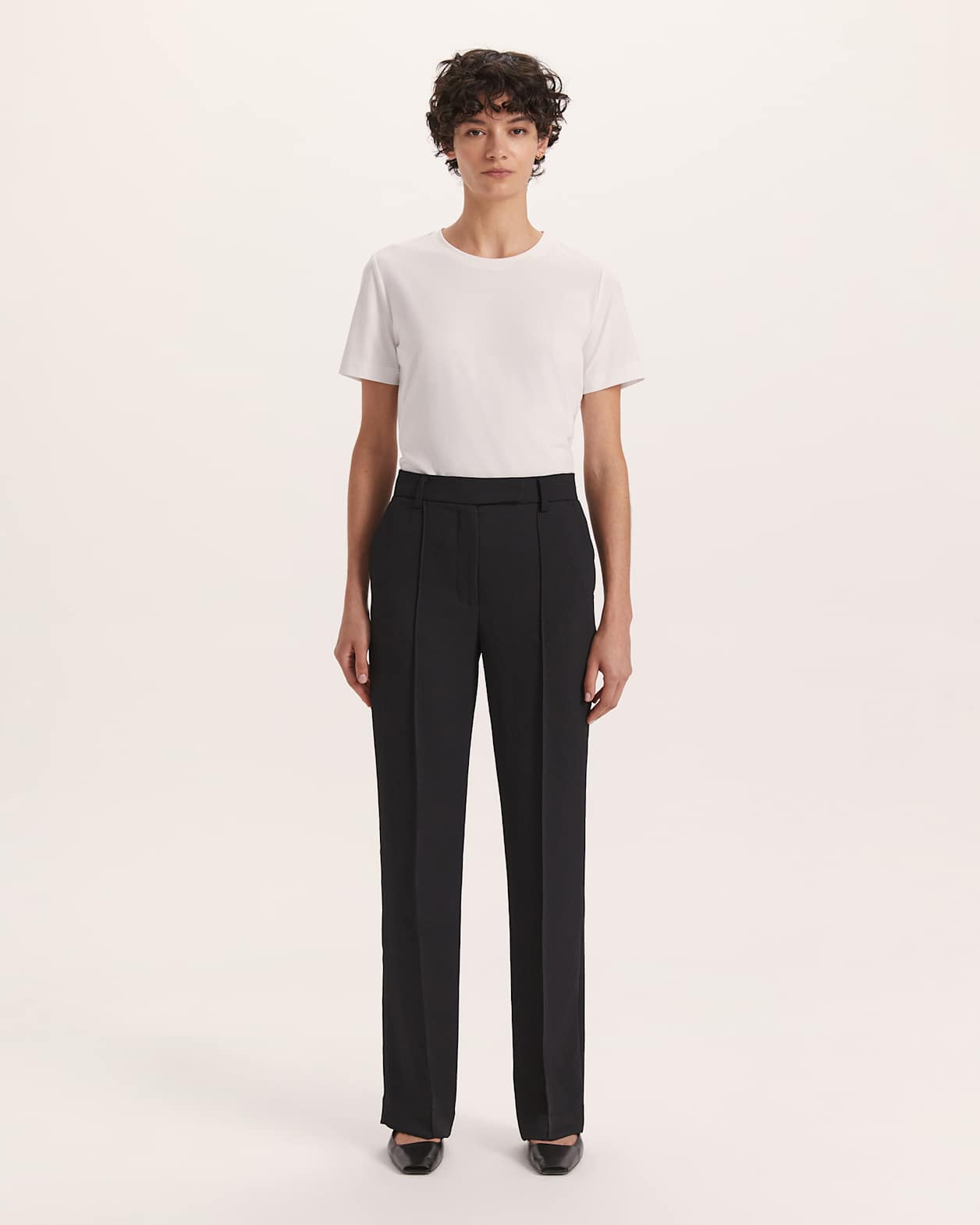 Dharma Wide Leg Pant in BLACK