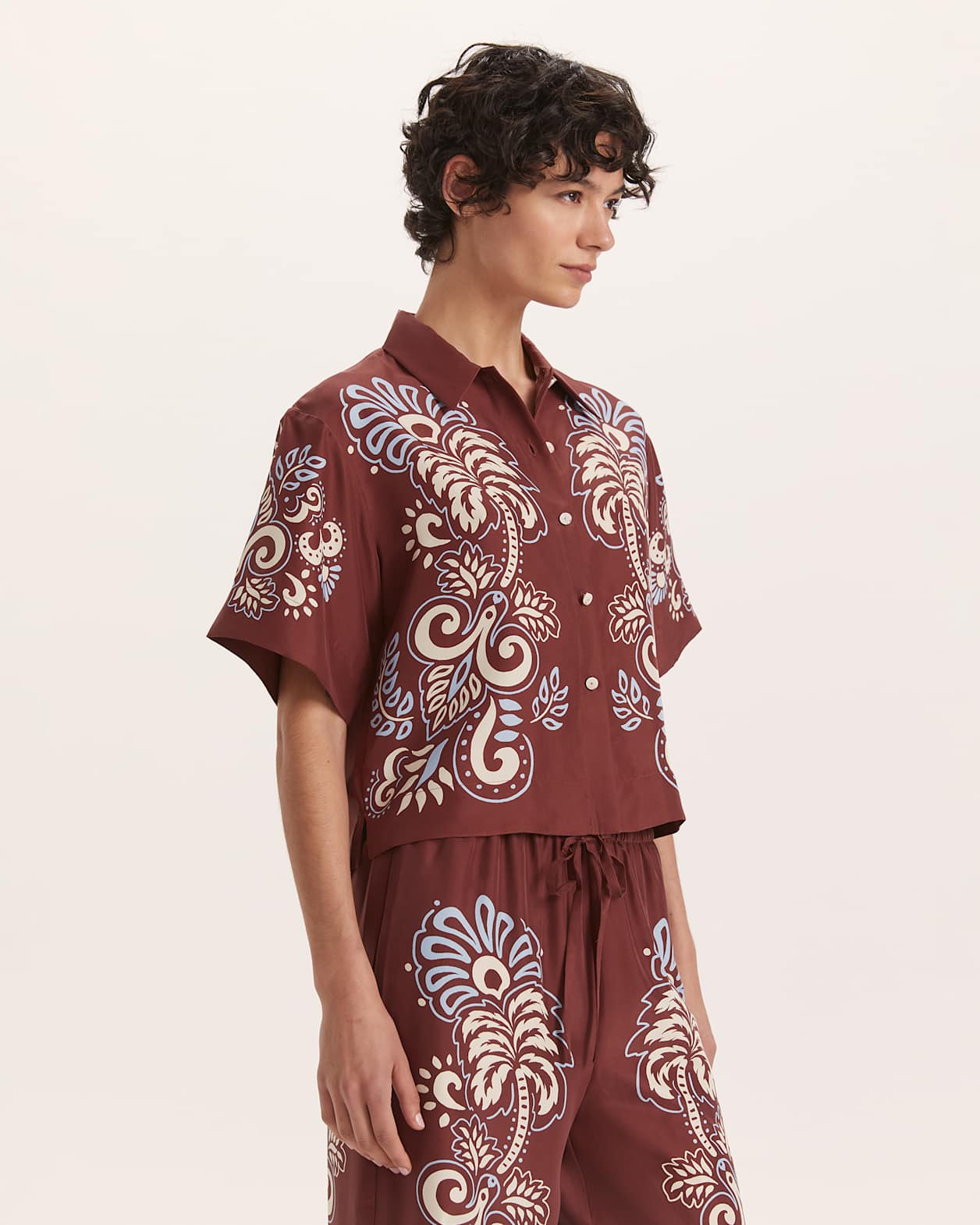 Pacifico Silk Shirt in MULTI
