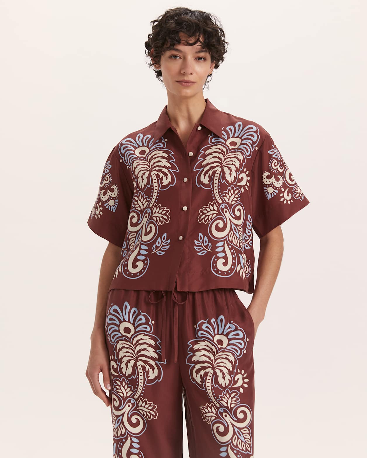 Pacifico Silk Shirt in MULTI