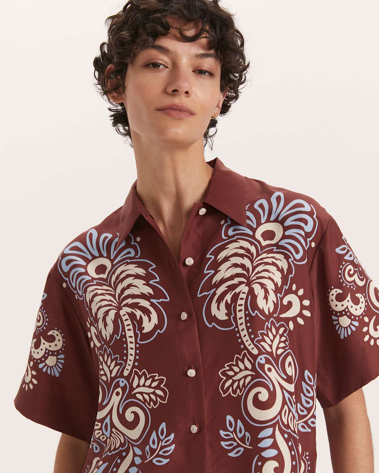Pacifico Silk Shirt in MULTI