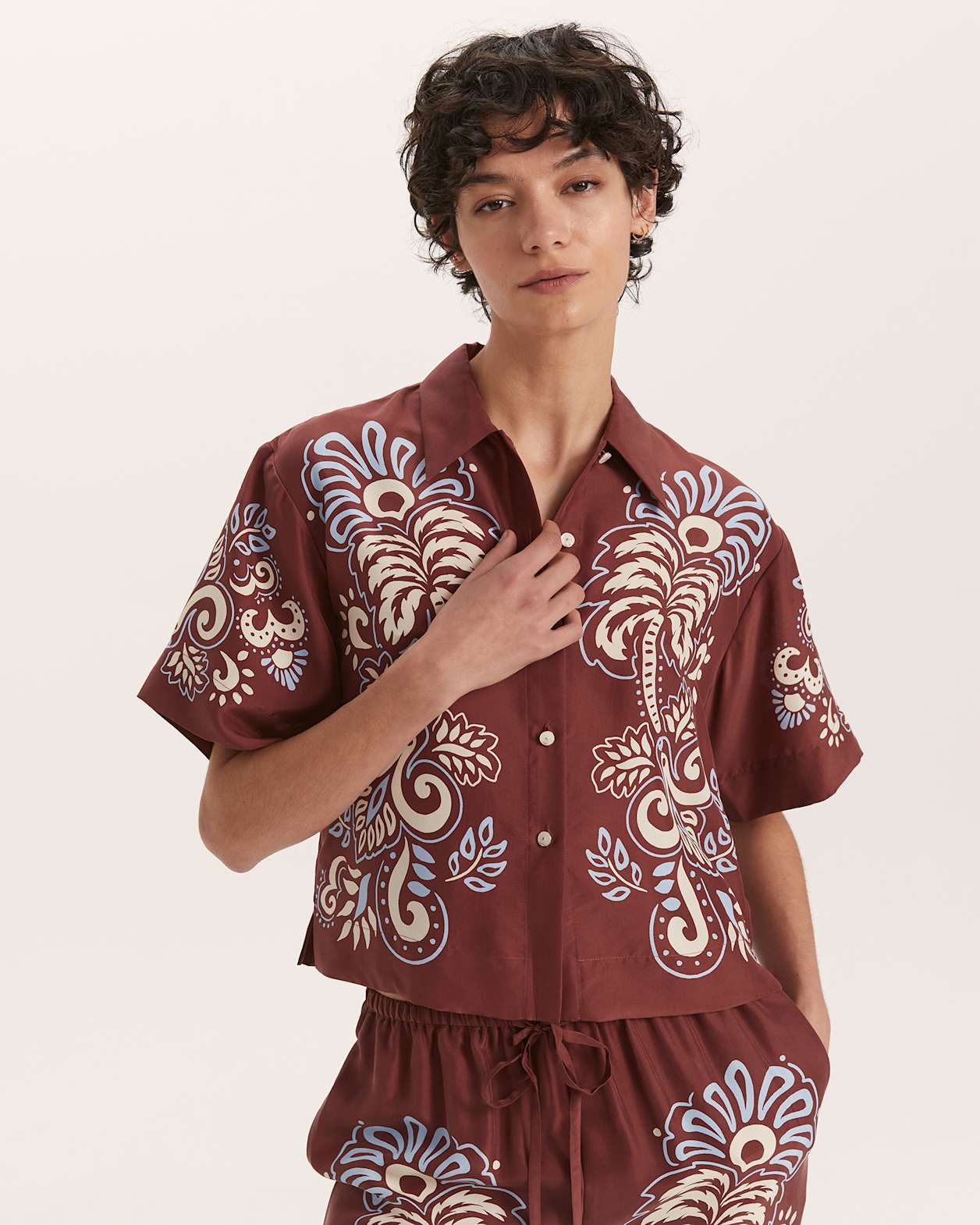 Pacifico Silk Shirt in MULTI