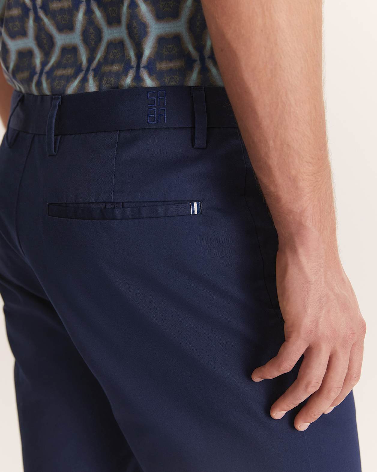 Noland Cotton Stretch Short in INK