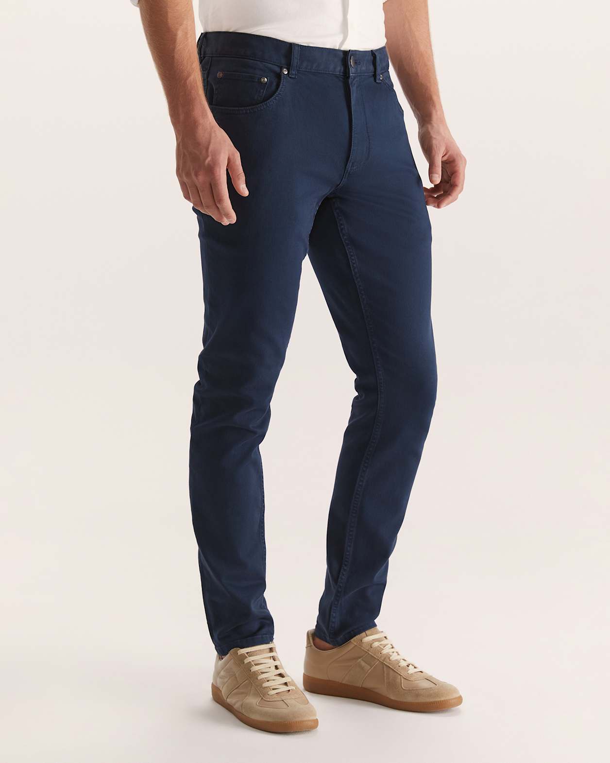 Riley Garment Dye Skinny Jean in INK