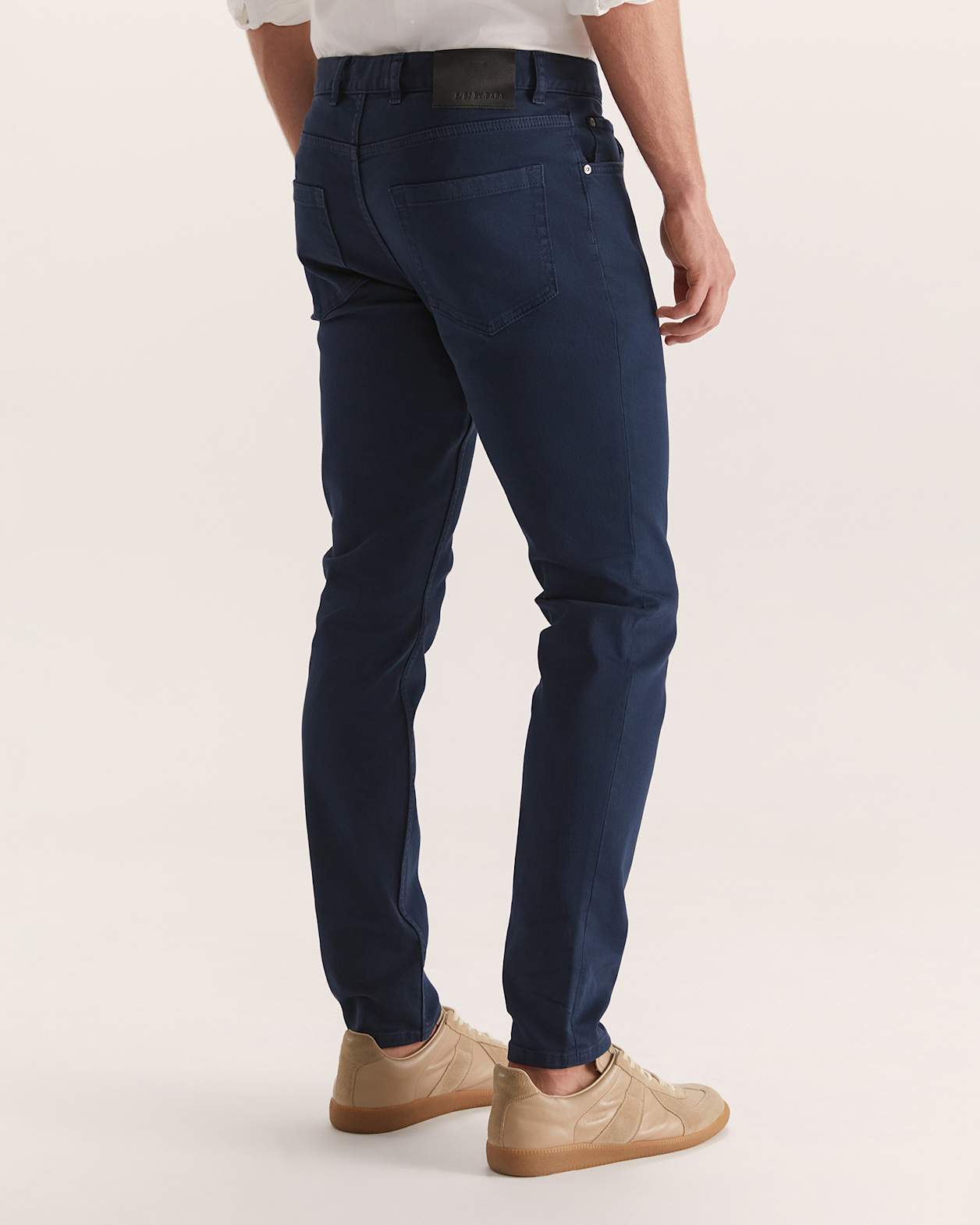 Riley Garment Dye Skinny Jean in INK