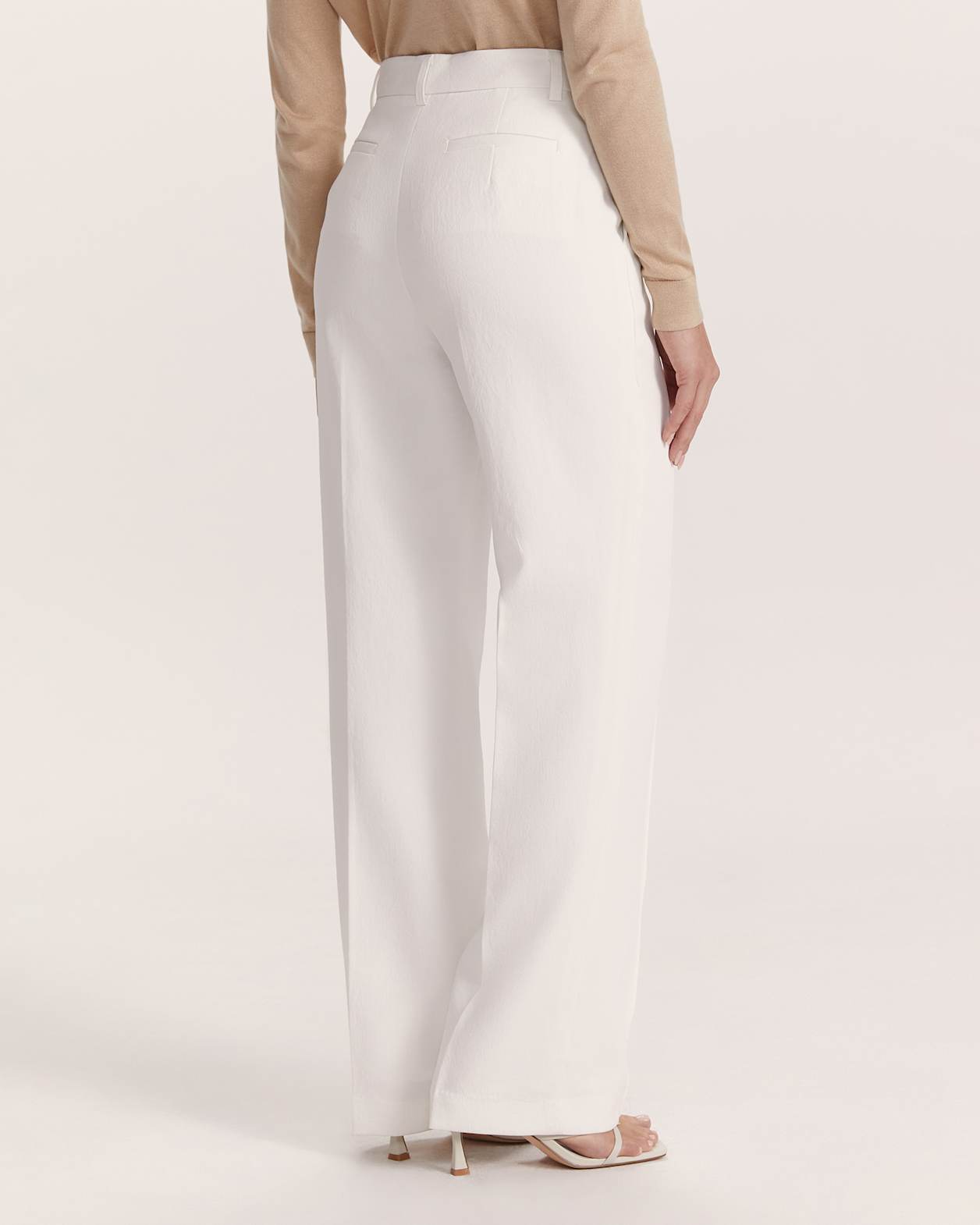 Dharma Wide Leg Pant in ALABASTER
